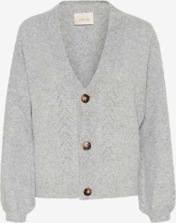 Cardigan 'CR Holiday' Cream en gris : devant