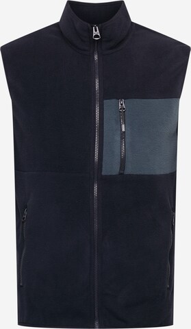 Only & Sons Vest 'Davis' in Blue: front