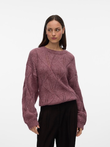 Pull-over VERO MODA en rose : devant
