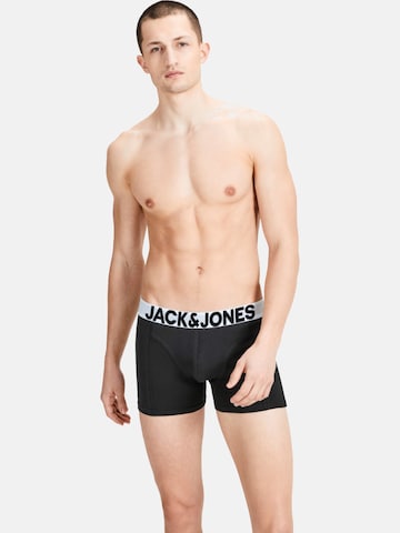 JACK & JONES Boxer shorts 'JJSolid' in Black: front