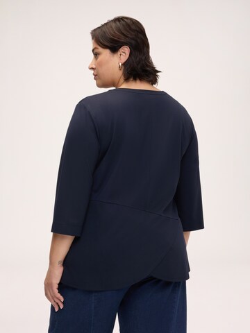 T-shirt Fiorella Rubino en bleu