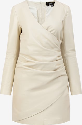 faina Dress in White: front