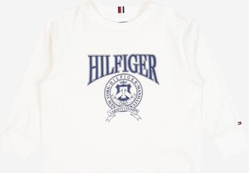 TOMMY HILFIGER Shirt 'Varsity' in White: front