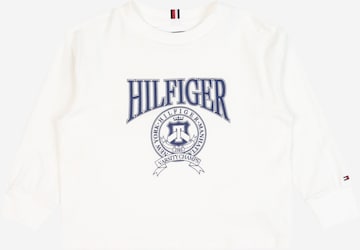 TOMMY HILFIGER - Camiseta 'Varsity' en blanco: frente