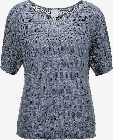 Pull-over MADELEINE en bleu : devant