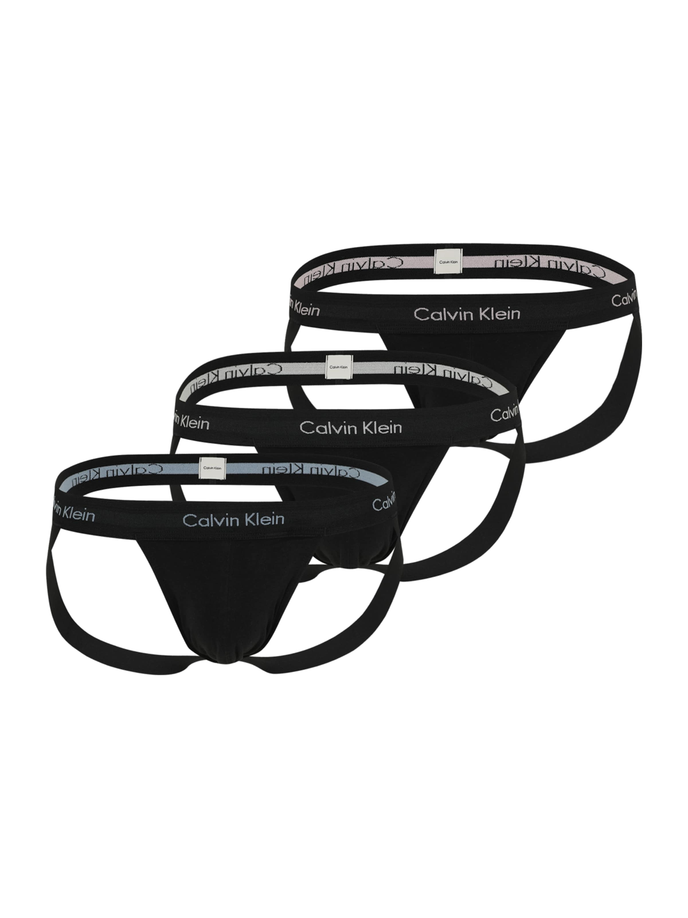 Slip de la Calvin Klein Underwear pe negru: față