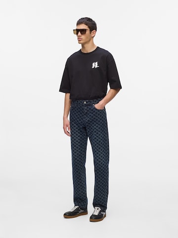 Karl Lagerfeld Regular Jeans i blå