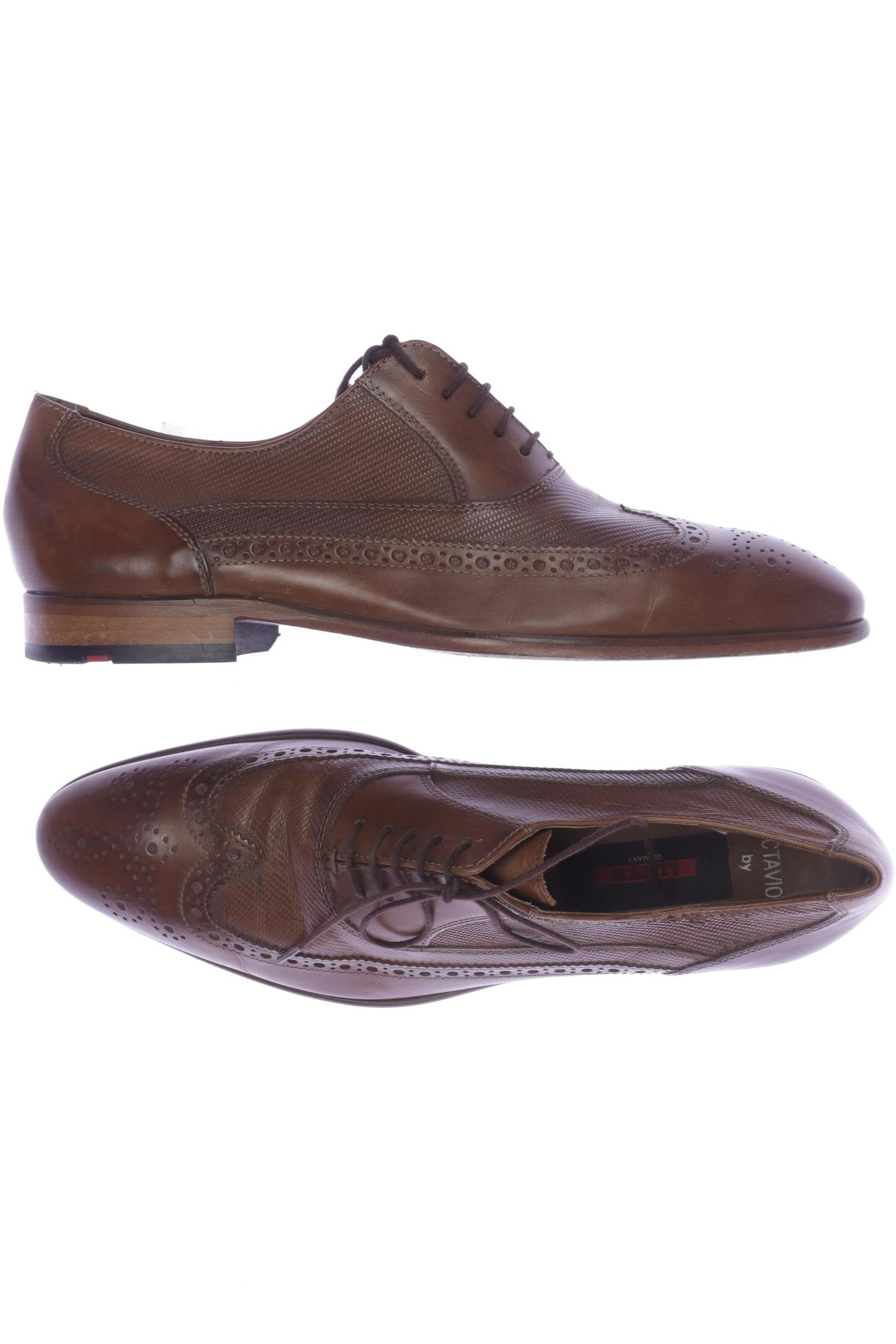 LLOYD Flats & Loafers in 39 in Brown: front