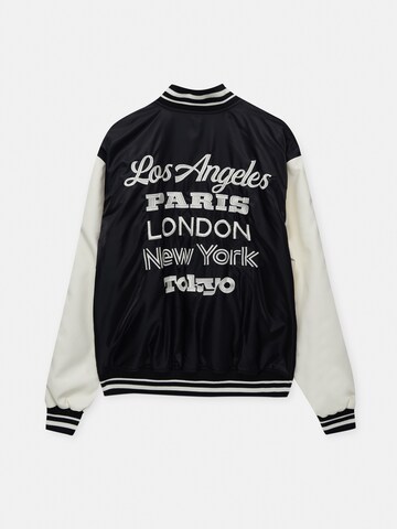 Pull&Bear Between-Season Jacket in Black