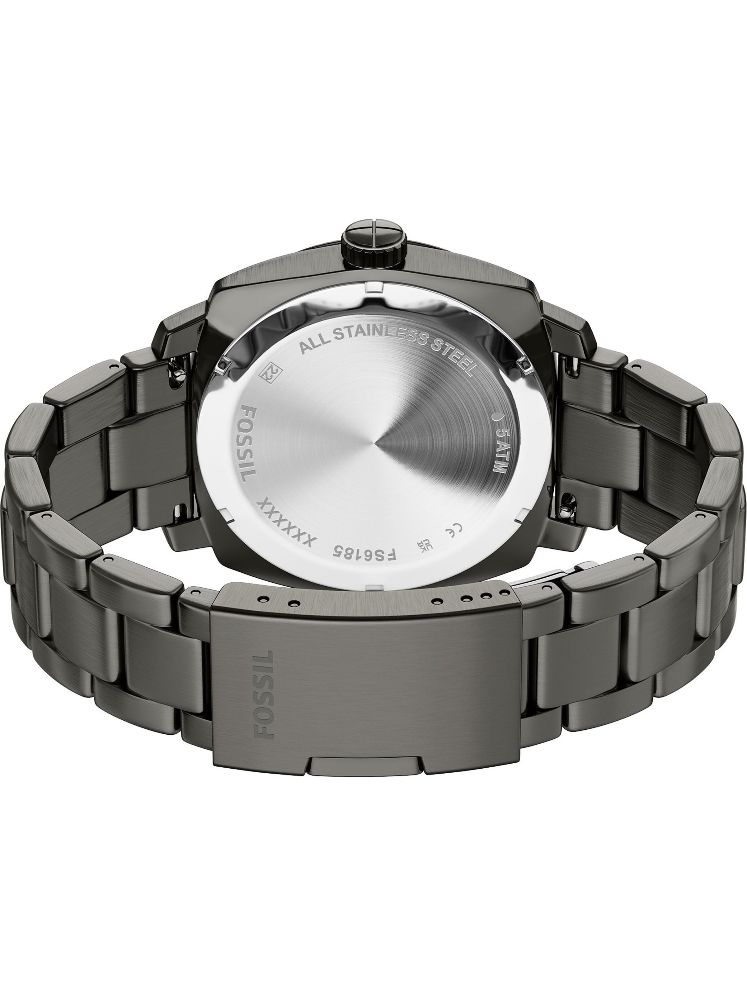 FOSSIL Analog klocka 'Machine' i grå