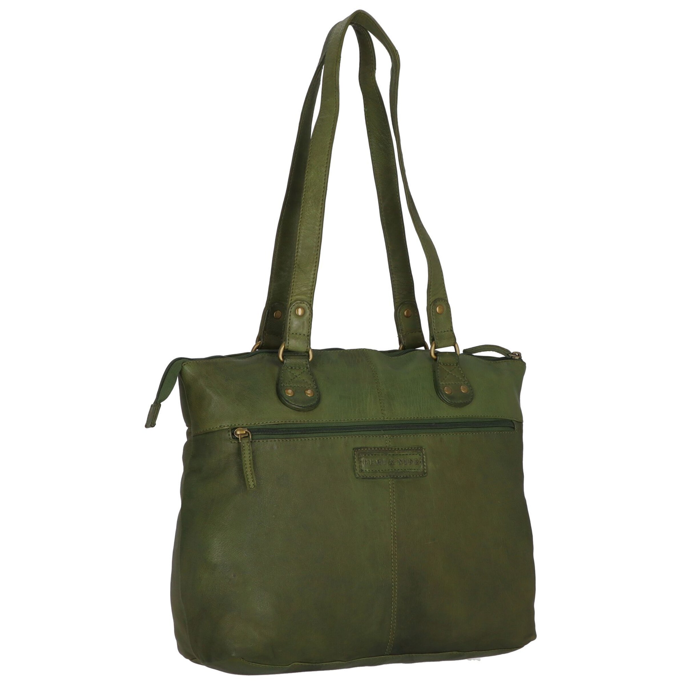 Greenland Nature Shoulder bag 'Femi & Nine' in Green