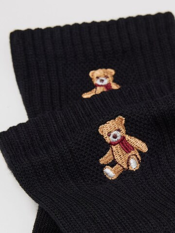 Tezenis Socks in Black: front