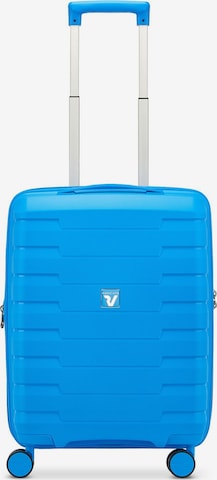 Roncato Trolley 'Skyline 2.0' in Blau: Vorderseite