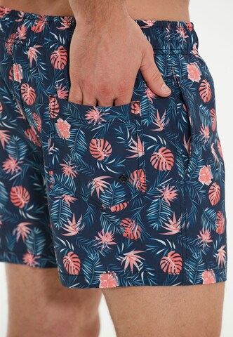 Cruz Badeshorts 'Obi Van' in Blau