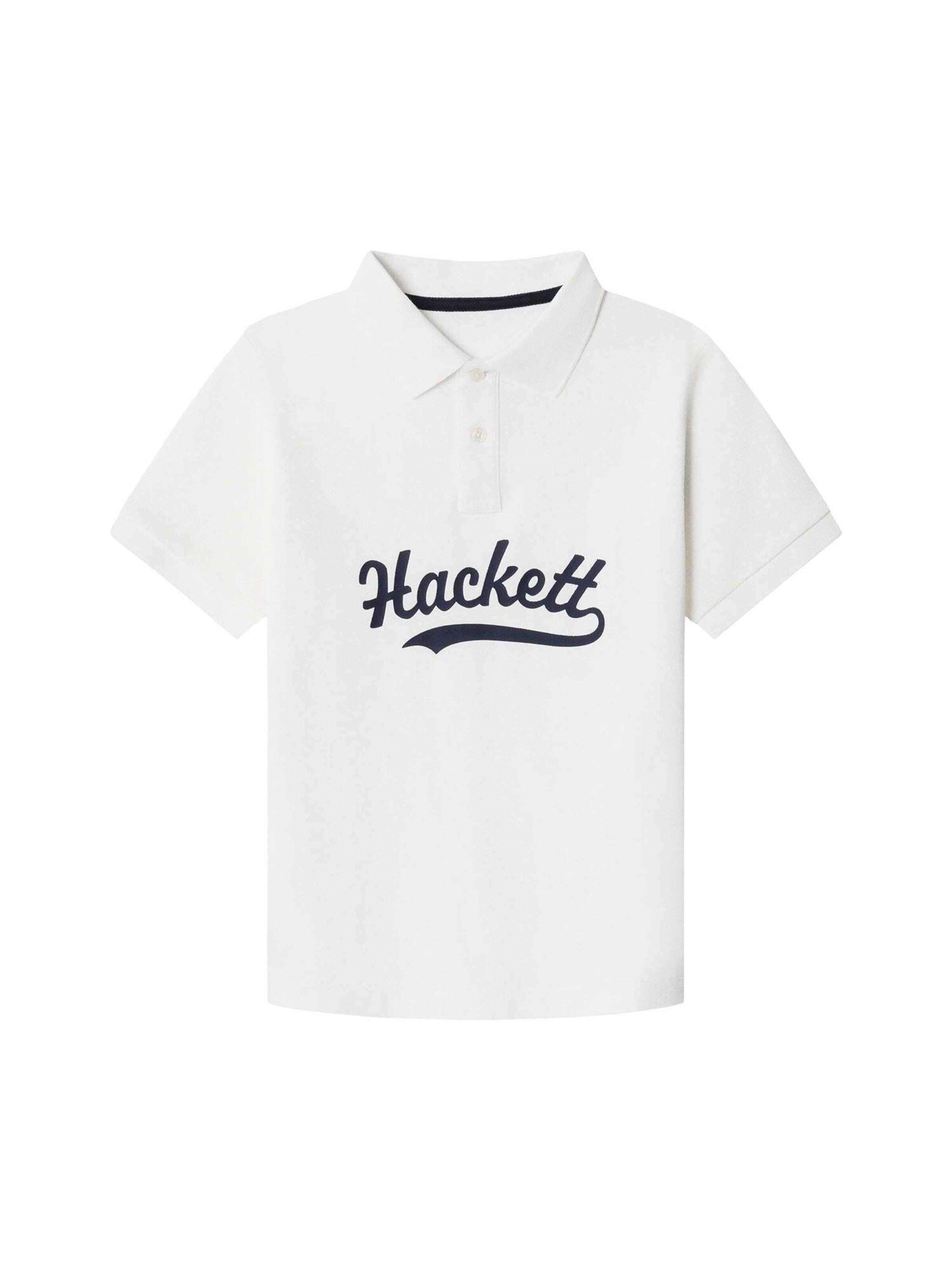 Hackett London Shirt in Wit: voorkant