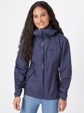 Bergans Outdoor Jacket 'Letto' in Blue: front