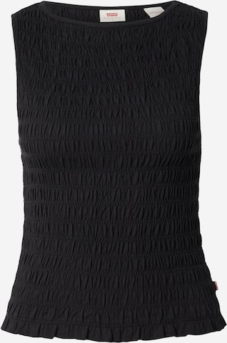 LEVI'S ® Toppi 'Bella Smocked Top' värissä musta: etupuoli