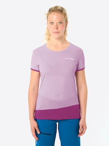 VAUDE Performance shirt 'Sveit' in Pink: front