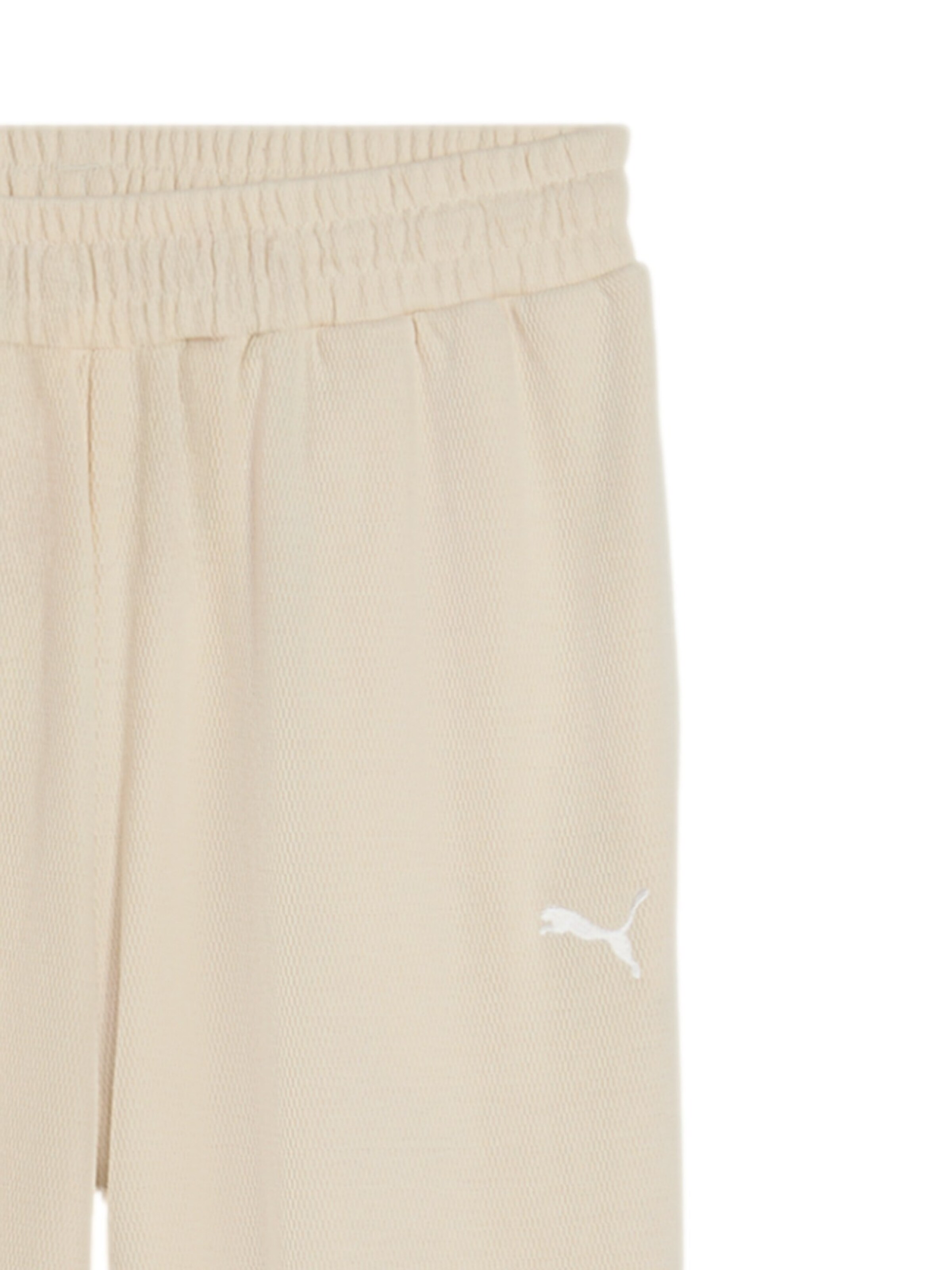 PUMA Tapered Trousers 'ESS ELEVATED' in Beige