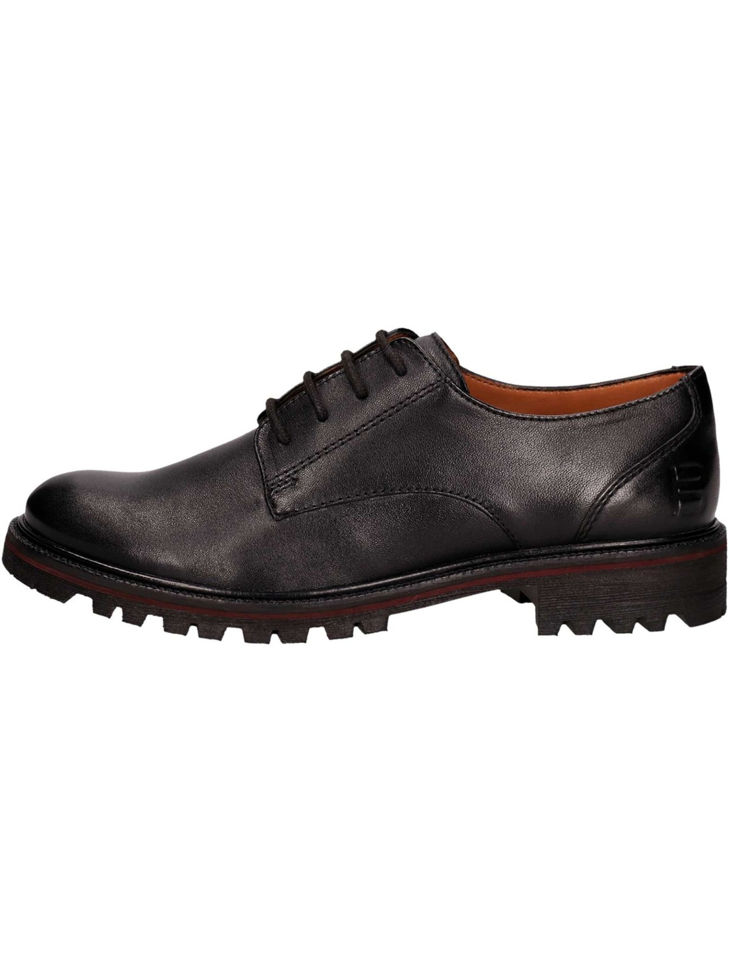 TT. BAGATT Lace-Up Shoes in Black: front