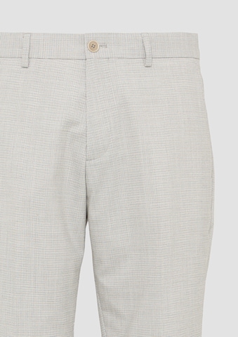 s.Oliver BLACK LABEL Slimfit Pantalon in Grijs