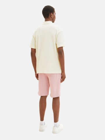 TOM TAILOR Regular Trousers in Pink