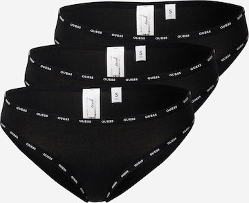 GUESSSlip - crna boja: prednji dio