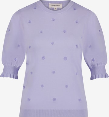 Pull-over Fabienne Chapot en violet : devant