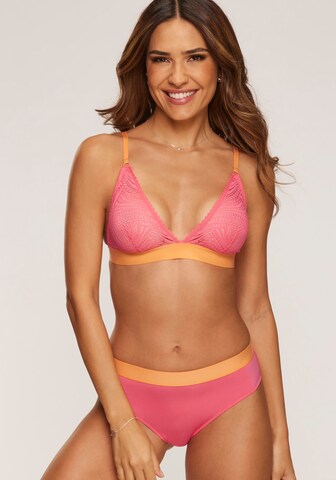 s.Oliver Triangle Bra in Pink