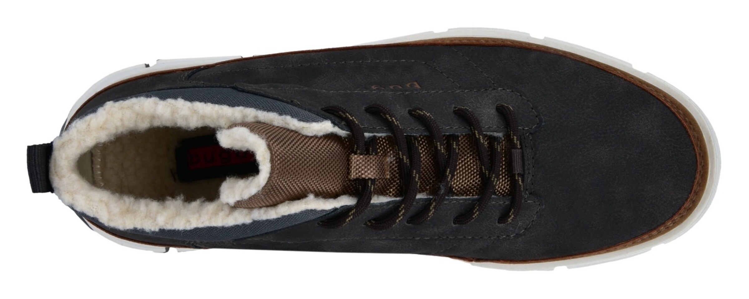 bugatti Ботинки на шнуровке в Коричневый