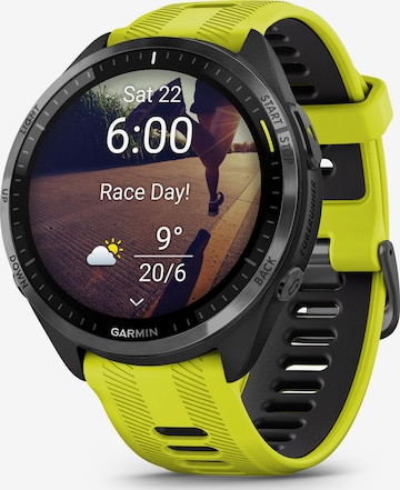 GARMIN Sportuhr 'Forerunner 965' in Gelb: Vorderseite