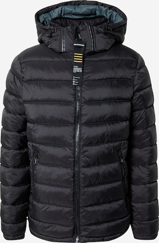 No Excess Between-Season Jacket in Black: front