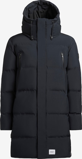 khujo Pitkä talvitakki 'Morse3' värissä tummansininen, Tuotenäkymä