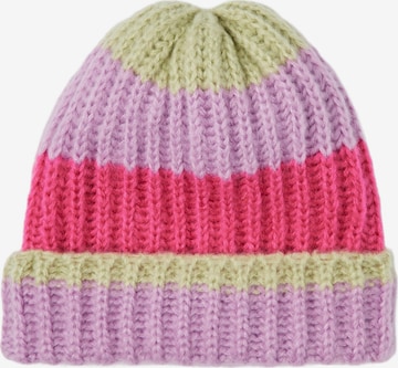 NAME IT - Gorra 'MEZI' en lila: frente