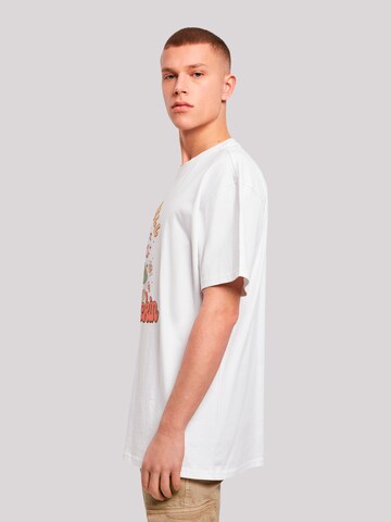 F4NT4STIC Shirt 'Jingle Bell Rockin Christmas' in White
