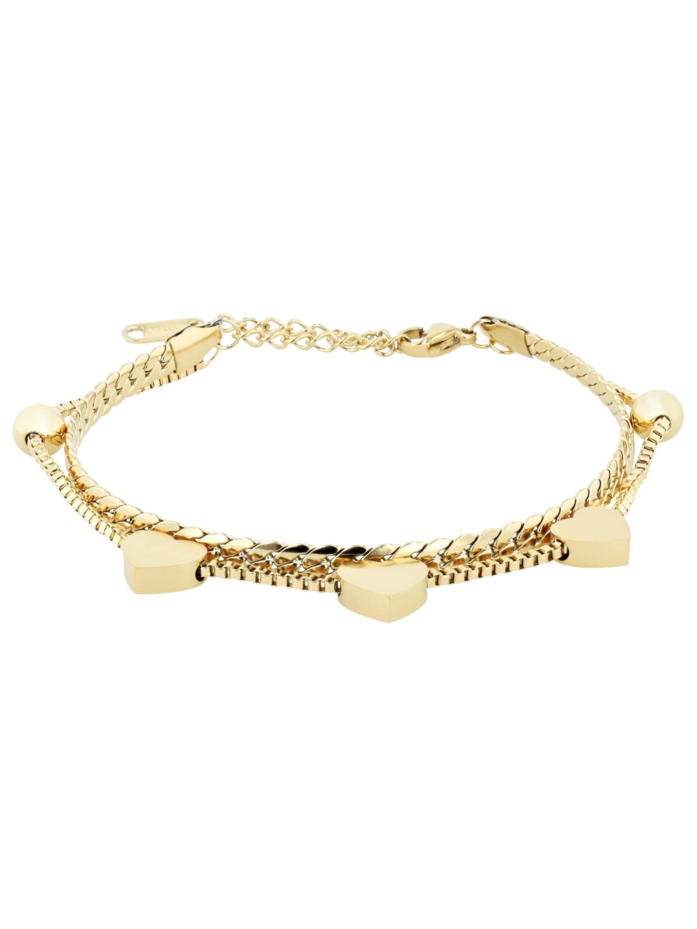 Akzent Bracelet 'Roxane, langlebig' in Gold
