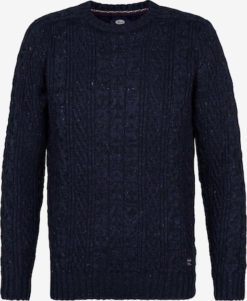 Petrol IndustriesPulover - plava boja: prednji dio