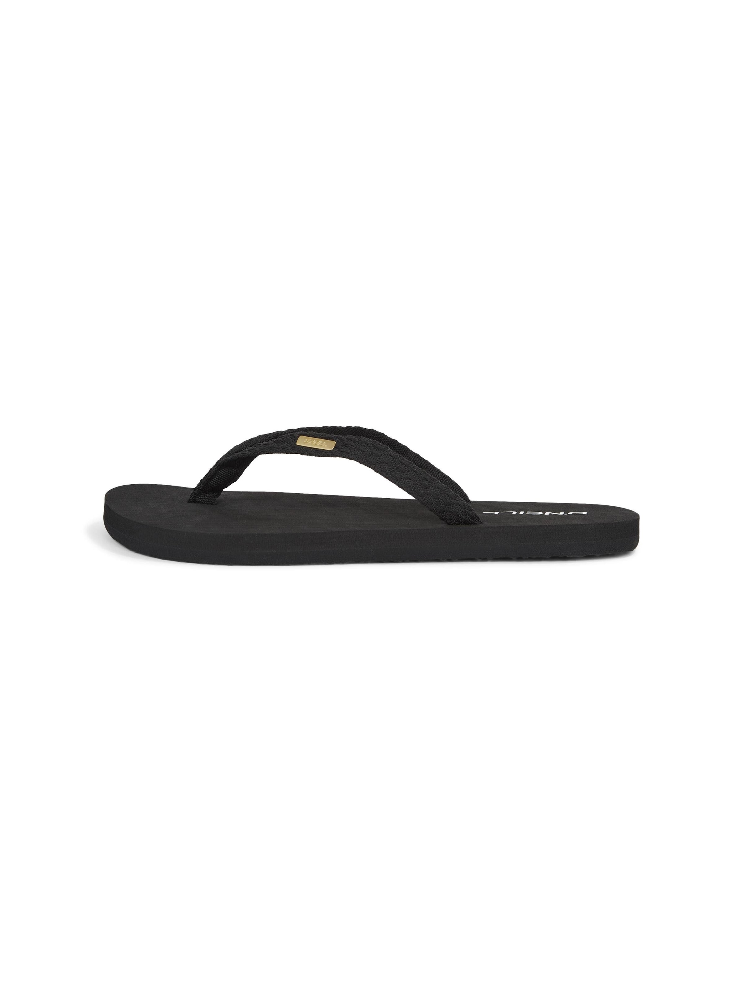 O'NEILL T-bar sandals 'Ditsy' in Black: front