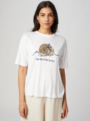 T-shirt 'Sienna' Guido Maria Kretschmer Women en blanc : devant