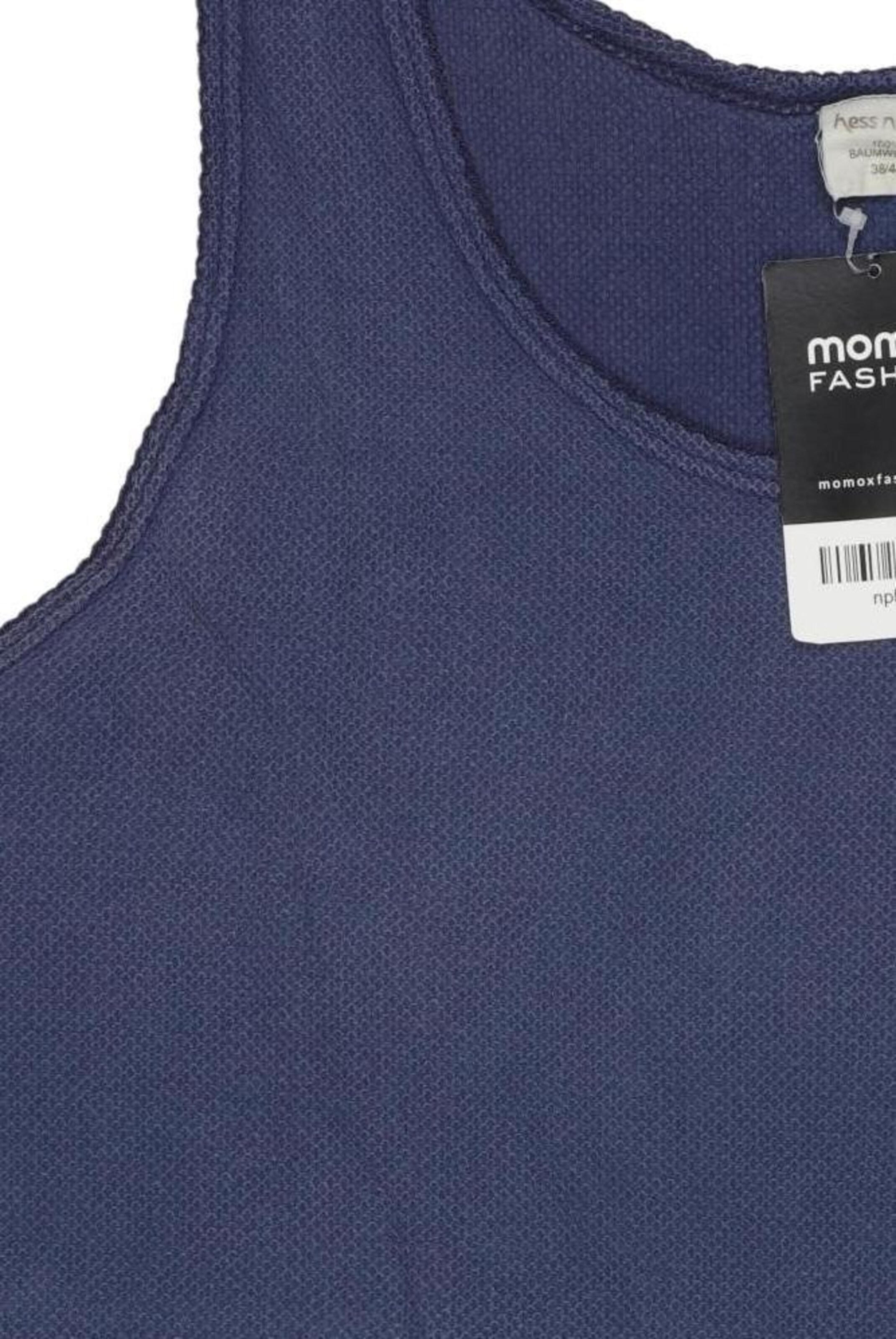 hessnatur Top & Shirt in M in Blue