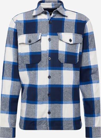 R.D.D. ROYAL DENIM DIVISION Regular fit Button Up Shirt 'Ari' in Blue: front