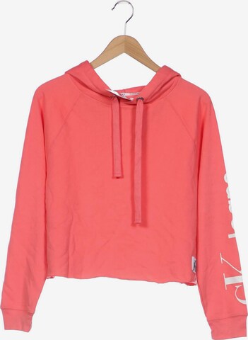 Calvin Klein Jeans Sweatshirt & Zip-Up Hoodie in M in Pink: front