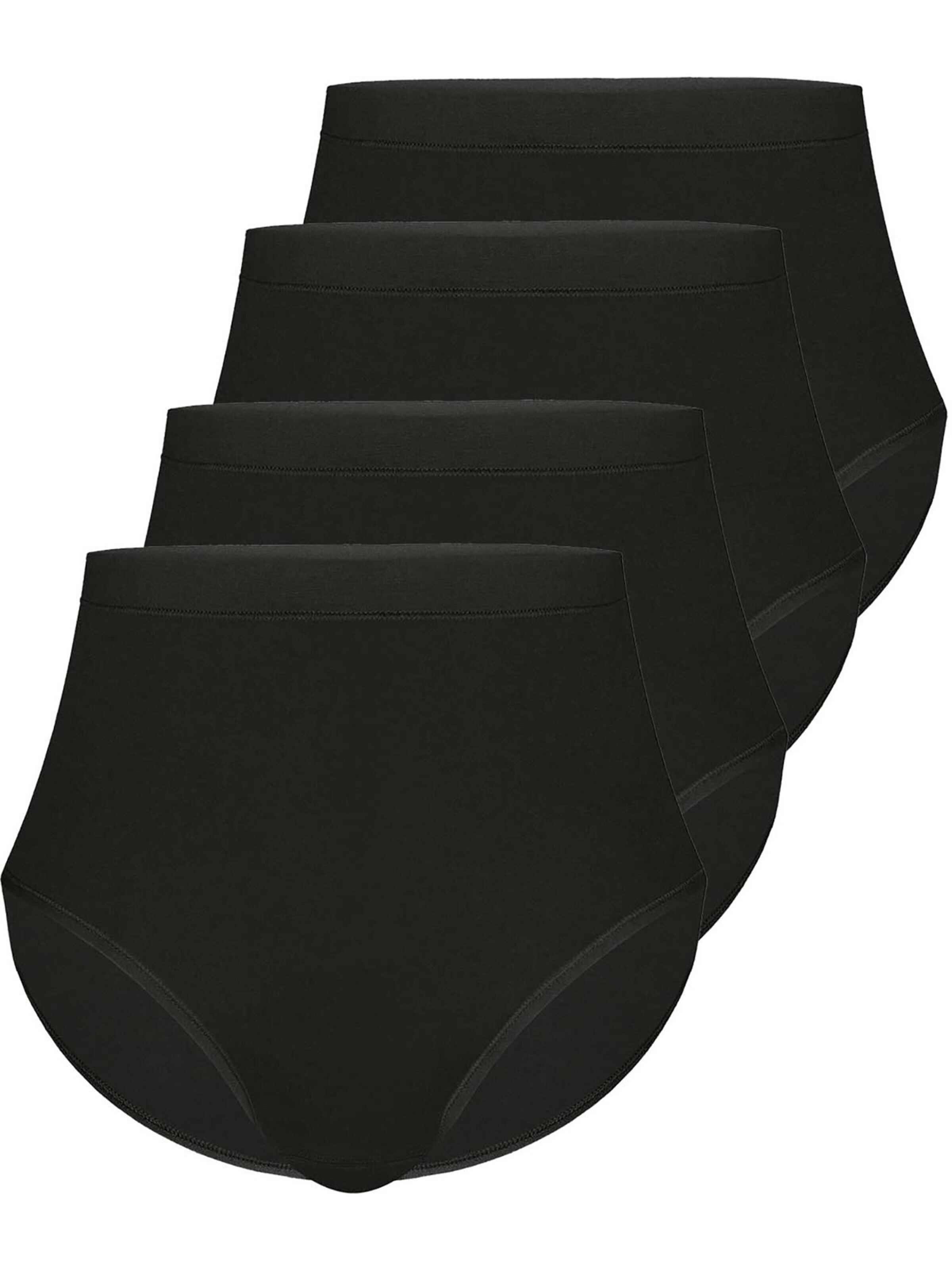 sassa Slip 'LOVELY SKIN'‌‌‌‌‌‌‌ in Schwarz: Vorderseite