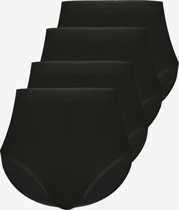 sassa Slip 'LOVELY SKIN' in Schwarz: Vorderseite