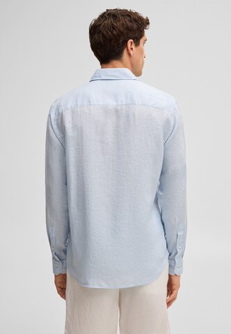 STRELLSON Regular fit Button Up Shirt 'Ceasar' in Blue