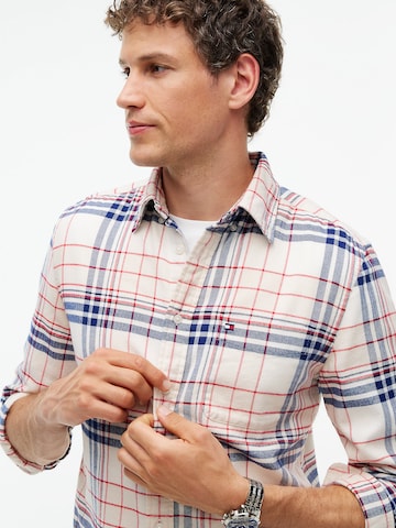 TOMMY HILFIGER Regular fit Button Up Shirt in White
