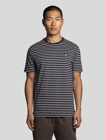 T-Shirt 'Breton' Lyle & Scott en noir : devant