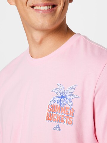 ADIDAS SPORTSWEAR - Camiseta funcional 'Summer Buckets' en rosa