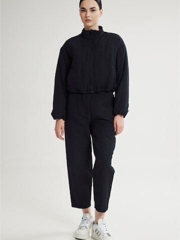 4TAILORS Štandardný strih Nohavice 'Brooklyn' - Čierna