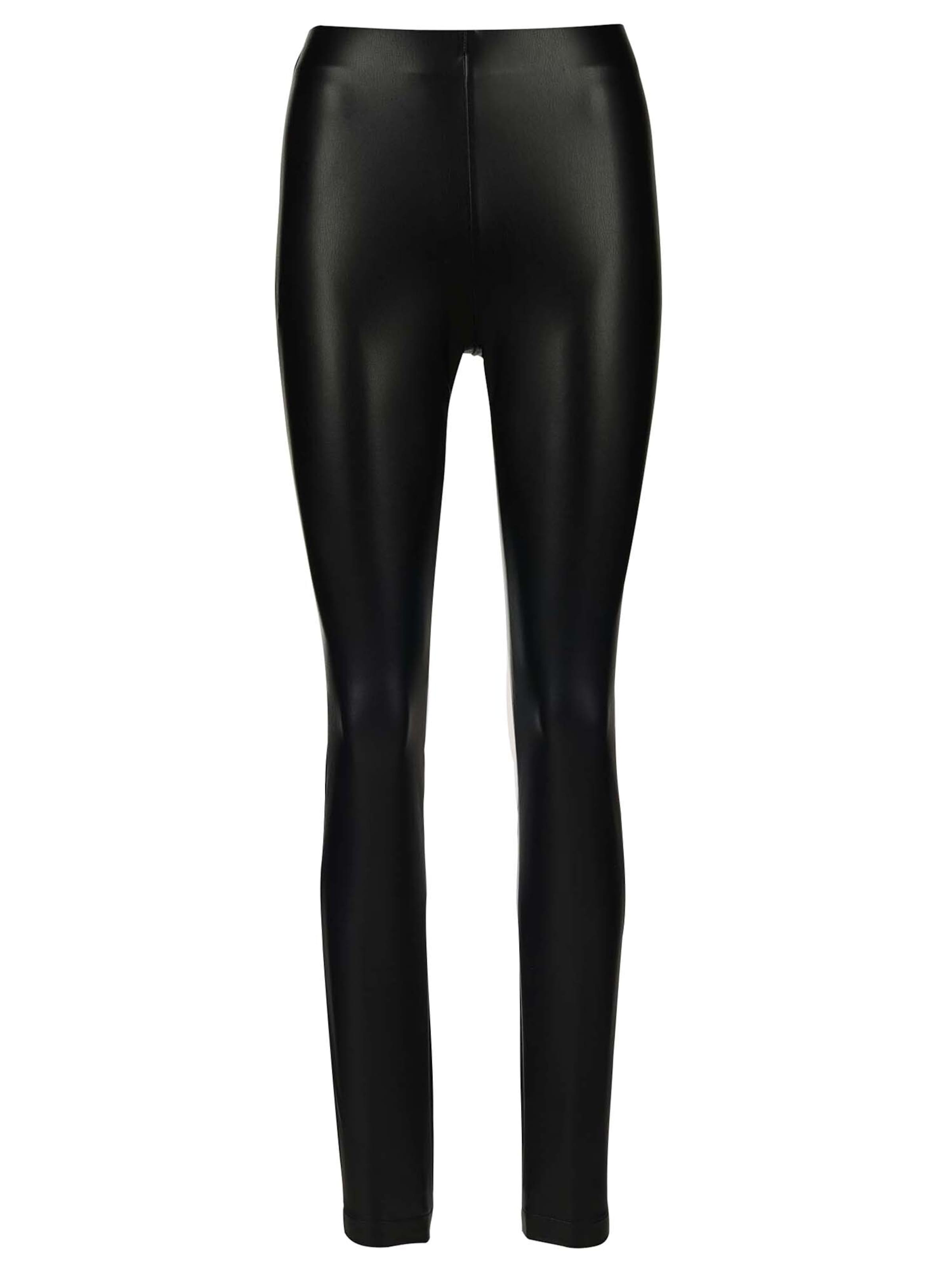 MADELEINE Skinny Leggings in Schwarz: Vorderseite